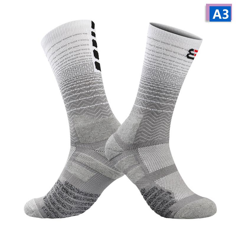 Anti-Slip Football Socks Men Women Non-Slip Soccer Basketball Tennis Sport Socks Grip Cycling Riding Socks 39-45