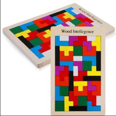Puzzles Magic Tangram Children Wooden Educational Game Lol Hobby Child Jigsaw Tetris Cubes Puzzles Kids Toy Children Boys Girls