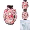 Cozy And Stylish Anime Darling In The Franxx Zero Two Pattern Unisex Hoodie