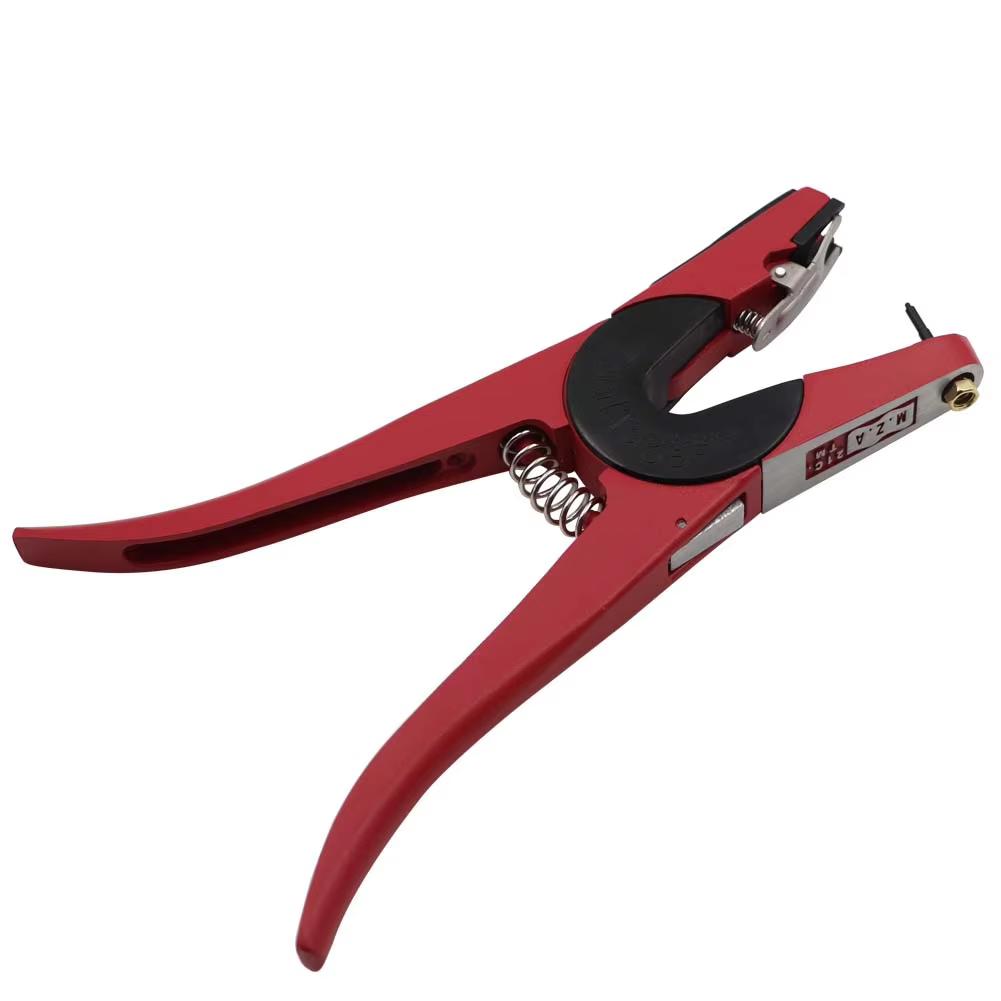 

Farm Animals MZA Practical Ear Tag Pliers For Cow Goat Or With Spare Nails Clamp Needles Livestock Metal Goat Ear Tag Applicator