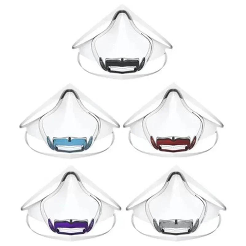 Protective Mask Transparent Mouth Cover Adult Durable Mask Face Shield Combine Plastic Reusable Anti-Fog Haze Dustproof Mask