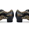 New Dance Shoes Women Sneakers Sports Shoes Fashion Leopard Print Perform Adult Teacher Latin Shoes Interior Soft Bottom
