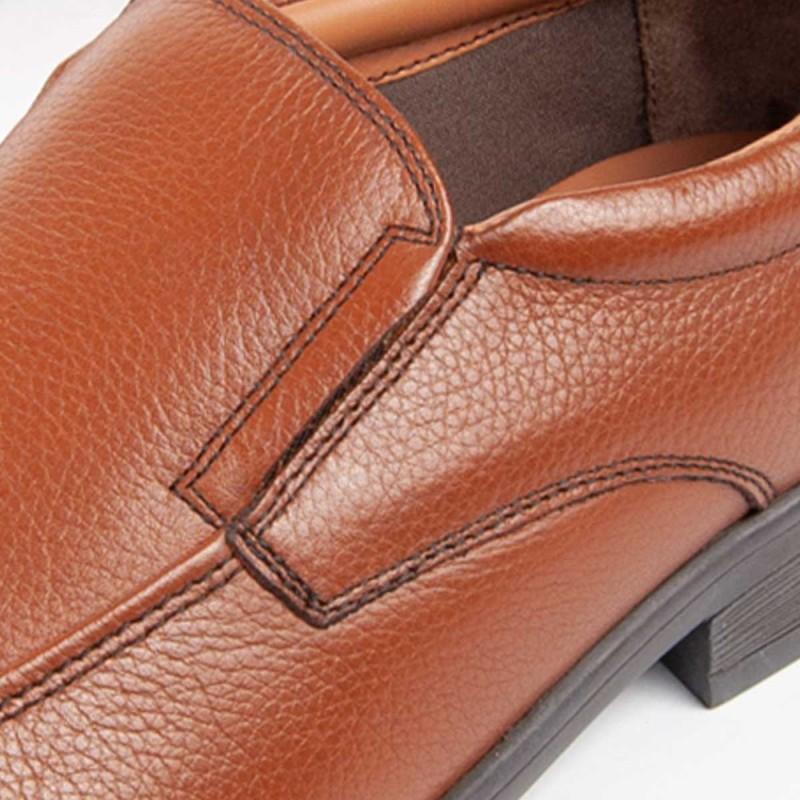 Mocasín De Piel Para Hombre.  Purapiel  Confore8  100612