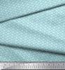 Soimoi Japan Crepe Satin Fabric Geometric Small Print Sewing Fabric Metre 42 Inch
