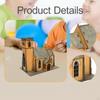 1/72 Chapel Building Model Kit Sand Table Architecture Unfinished DIY Wood Scenery Layout 3D