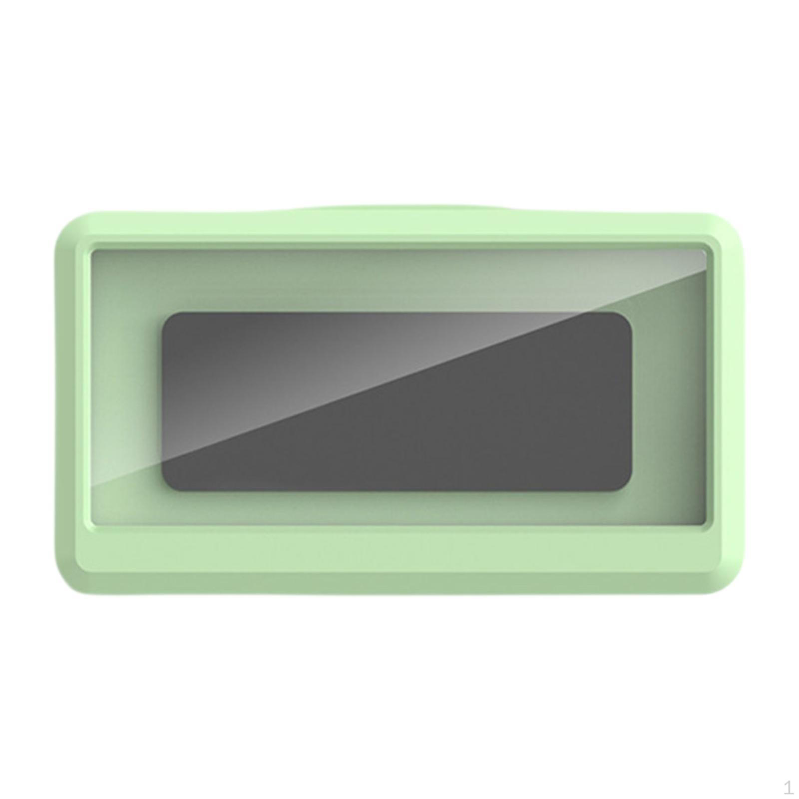 

Чехол-держатель для телефона в душе, вращающийся, антизапотевающий, с сенсорным экраном, настенный зелёный