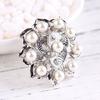Fashion Hundred with Pearl Brooch Women's Popular Pins Exquisite Ethnic Style Hypoallergenic Affordable Luxury Enamel Brooch Long-Lasting Color Gift