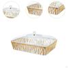 Serving Tray Fruit Decorative Creative Organizer Storage Container for Anniversary Celebrations