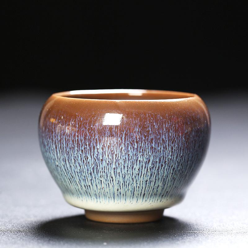 Japanese Style Kiln Change Ceramic Teacup Creative Household Kung Fu Retro Water Mugs Drinkware Tableware Teaware Cup 180ML