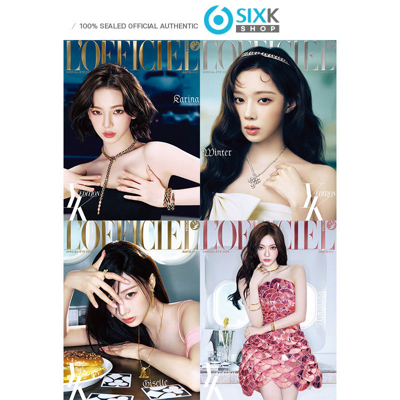 LOFFICIEL SUMMER SPECIAL ISSUE - Aespa COVER