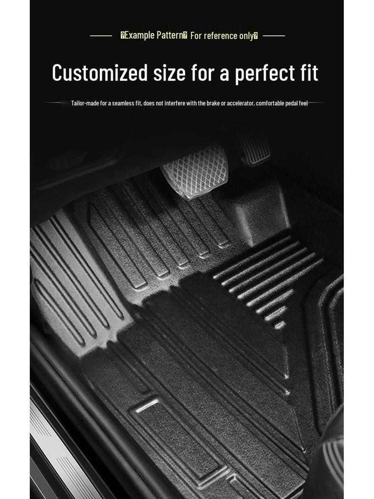 TPE Floor & Trunk Mats for 03-09 Toyota Prado FJ120/Lexus GX470