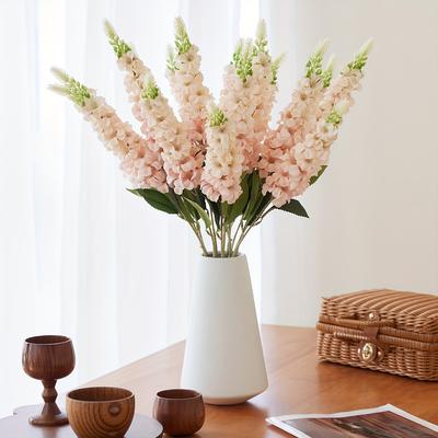 3 Adet Uzun Saplı Çiçekler Yapay Hezaren Çiçeği 73cm İpek Delphinium Çiçekleri Ev Dekorasyonu İçin İç Mekan Dış Mekan Çiçek Aranjmanları Düğün Dekorasyonu