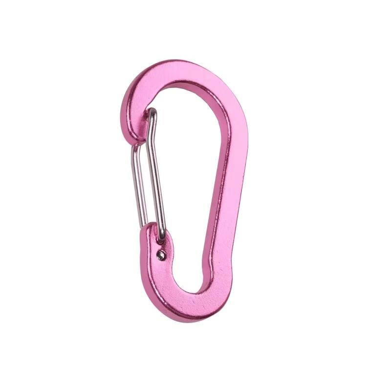 Neue Federhaken Bergsteigen Schnalle Kleine Karabiner Clips Outdoor Camping Multi Tool Angeln Klettern Zubehör Federverschluss