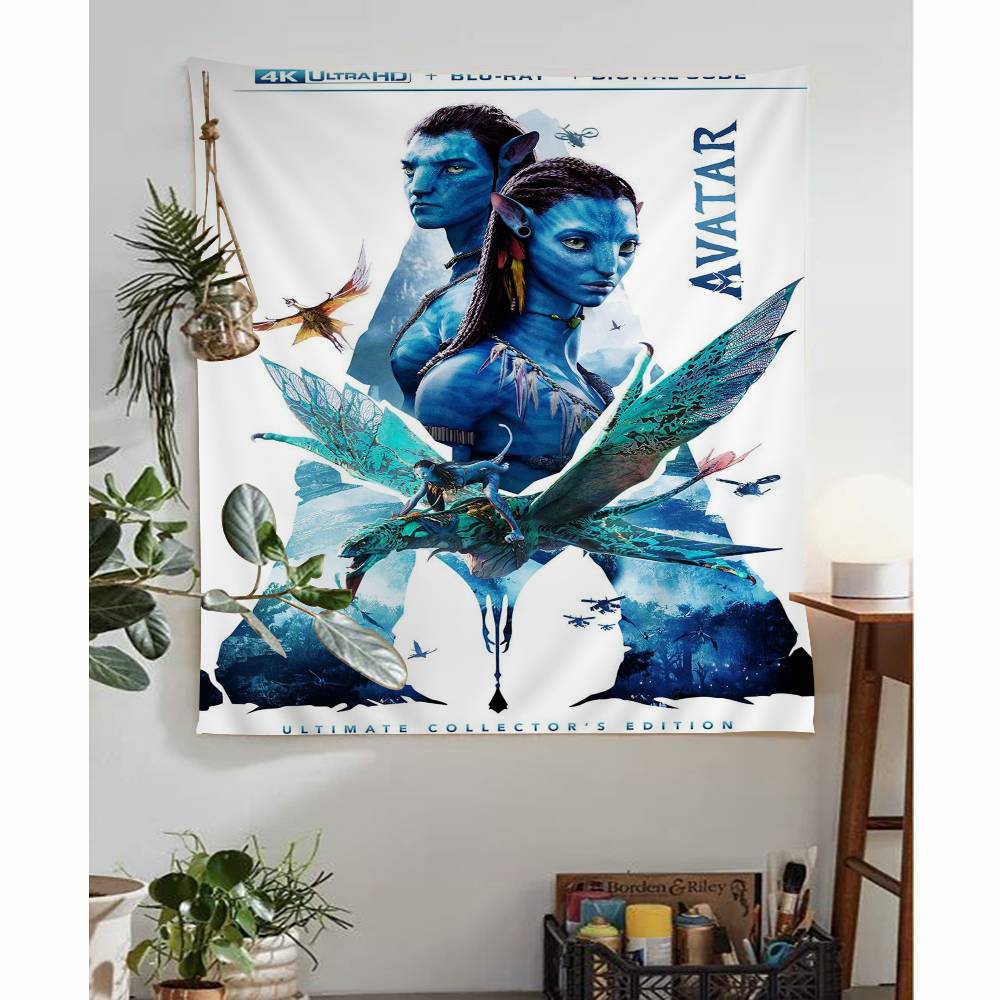 1PC Scifi Movies AAvatar Vintage Colorful Tapestry Wall Hanging Bohemian Wall Tapestries Mandala Wall Art Decor
