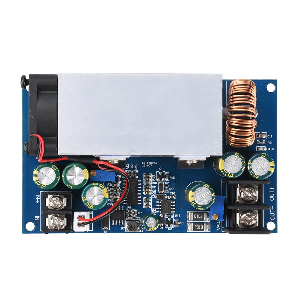 DC12-75V 600W 25A DC-DC Buck Constant Voltage Constant Current Converter Buck Regulator Adjustable Step-down Power Supply Module