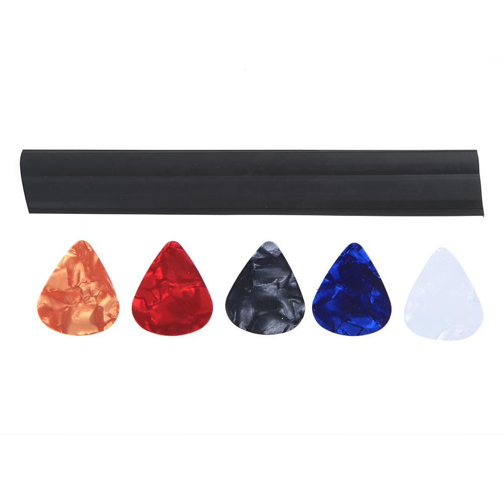 

Держатель для медиатора, зажим, черный резиновый, 5 шт., аксессуары для звукоснимателей и музыкальных инструментов