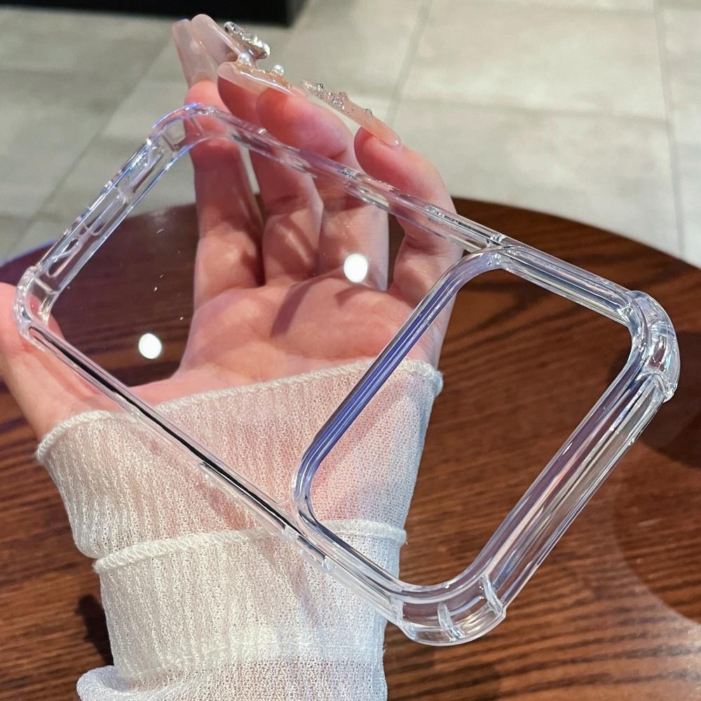Original Transparent Acrylic Case For iPhone 17 Air 16 15 14 13 12 11 Pro Max Plus SE4 16e Mini X XS XR 7 8 Offcial Armor Cover