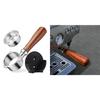 54mm Bottomless Portafilter Stainless Steel Espresso Portafilter with Wall Rack
