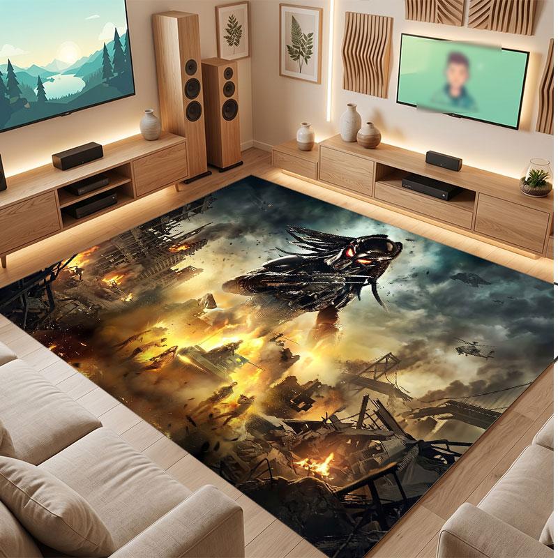 Predator Rug Soft Thick Non Slip Floor Carpet for Bedroom Living Room Home Decor