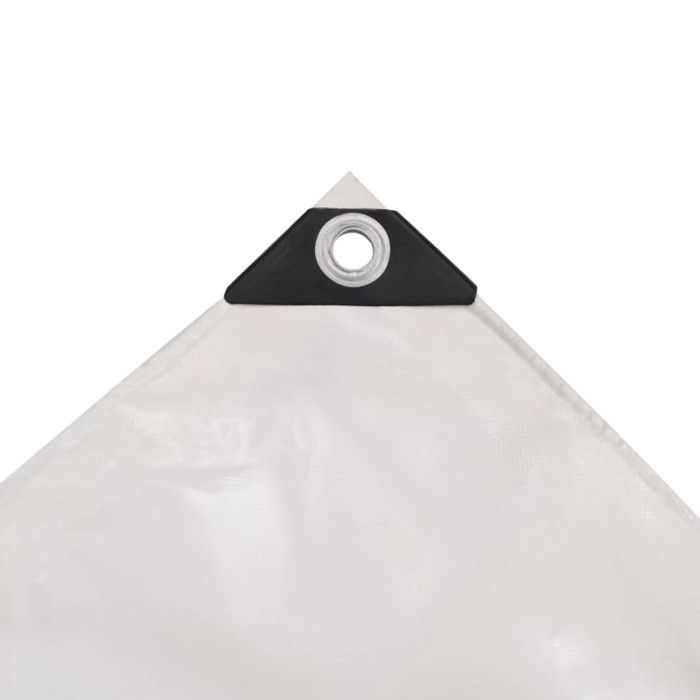 VidaXL Tarp 3x6 M White Camping Sheet Garden Protection Trailer Cover 43842