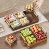 Elegant Multi-Section Candy Dish for Home: Nut & Dried Fruit Tray