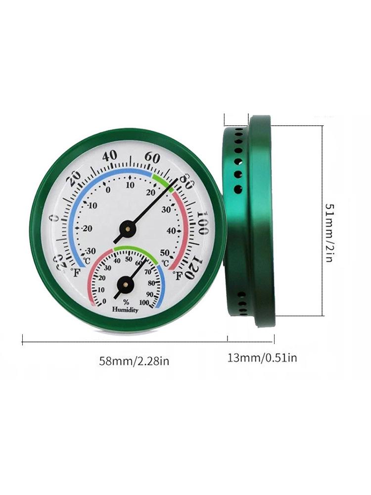 Home Indoor Thermometer Mini Electronic Hygrometer Battery Free Pointer High-precision Instrument Tool