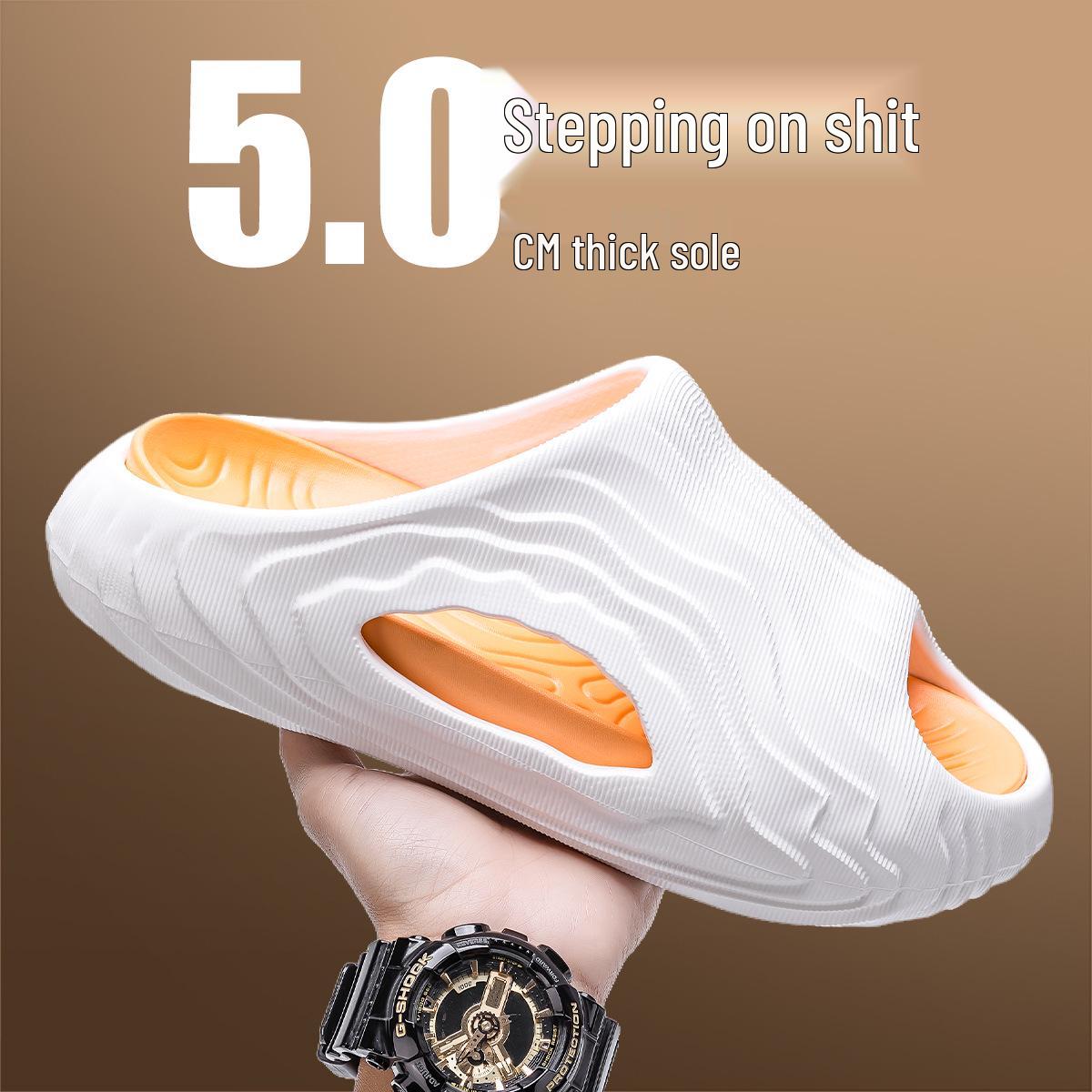

Men s Summer 2025 Thick-Soled Non-Slip Basketball Slippers 42-43 (Fits 41-42)