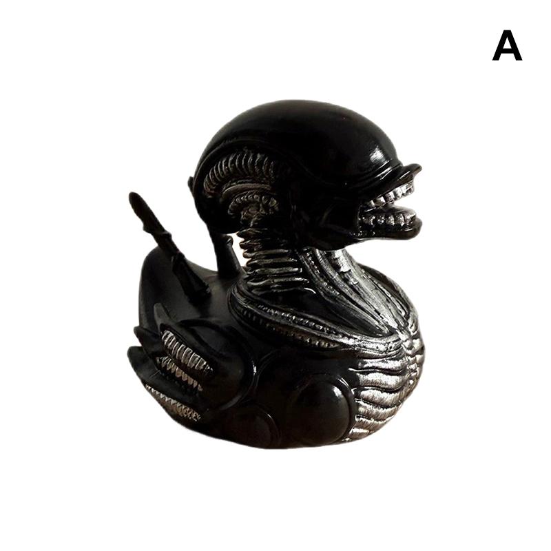 

Орнамент в виде утки необычной формы, Статуэтка инопланетной утки, Злая смешная смоляная утка, Домашний декоративный орнамент, Автомобильный орнамент