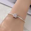 Charm Bead Components Authentic Original Copper Metal Love Heart Magic Cube Bead Components Compatible With Bracelet High Quality Fine Jewelry Do It