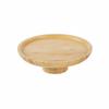High Footed Serving Plate Elevated Design Wooden Pedestal Tray Vintage type Pedestal Dessert Plate for Living Room, Tea Time,