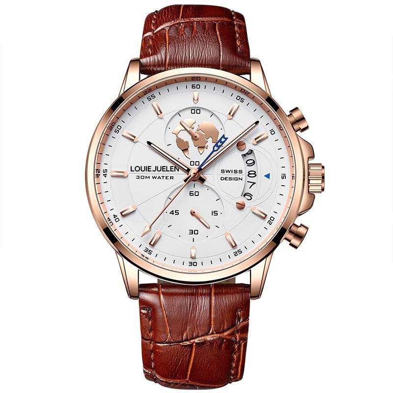 Men'S Watch Men'S Advanced Sense Luminous Waterproof Trend Student Luminous Business Machinery Quartz Men'S Watch