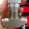 Two Way Throttle Valves 3/8Inch Bidirectional Hydraulic Restrictor Valves For Fluid Gas Oil Systems Easy to Install