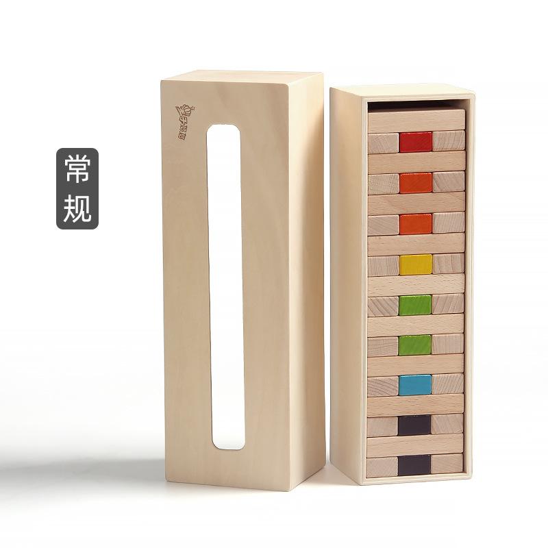 Children's Digital Layered Log Building Blocks Toy