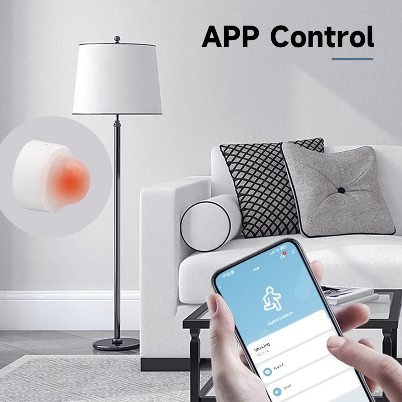 Tuya Zigbee PIR Motion Sensor Human Body Infrared Detector Home Security Alarm Movement Detection Sensor Works With Smart Life