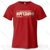 Satoshi und Krypto Aufdruck Unisex T-Shirt Baumwolle Oversized Tech-Thema Outfits Grafik-T-Shirts Für Unisex Oberteile T-Shirts Streetwear