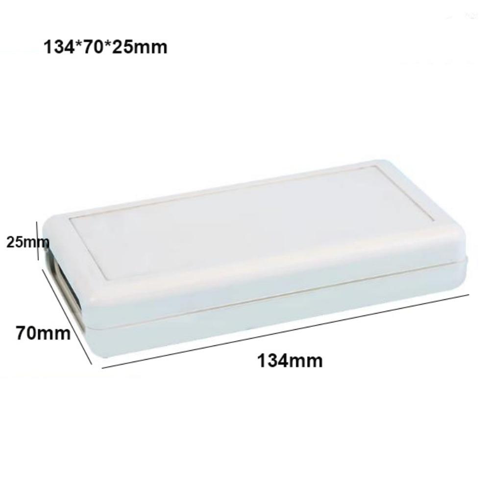 White Black Storage Case ABS Plastic Housing Instrument Case  Electronic Supplies