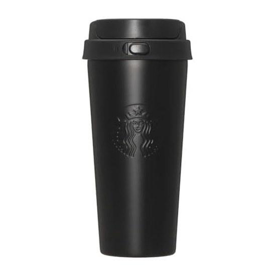 Starbucks Staba Recycle Stainless TOGO Logo Tumbler Matte Black 473ml Leak Prevention Feature (2026 Model (473))