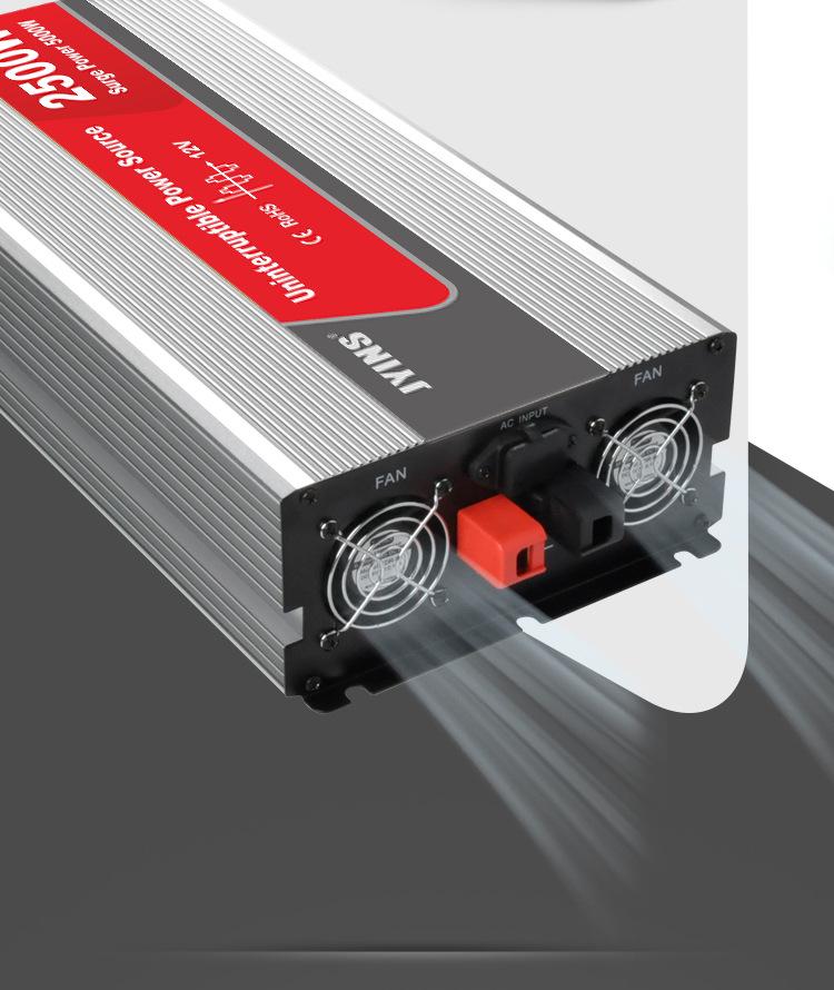 2500W Modified Sine Wave Inverter 12V/24V To 220V for Car, Solar, Home Use with Charging Feature