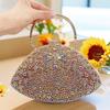 Große Damen Strass-Abendtasche Brautsteine Clutches Taschen Diamant Hochzeit Top-Handle-Tasche Kristall Hochzeitsparty