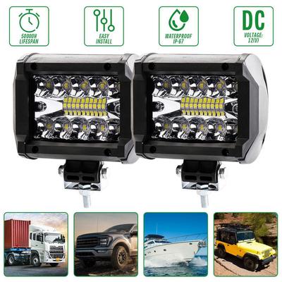 LED Work Light Bar Spot Flood Off Road Truck Reverse Fog Lights
