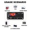 Car MP3 Player Decoding Module Bluetooth-compatible Decoders Board 2x25W Amplifier Decoding Module with Remote Control