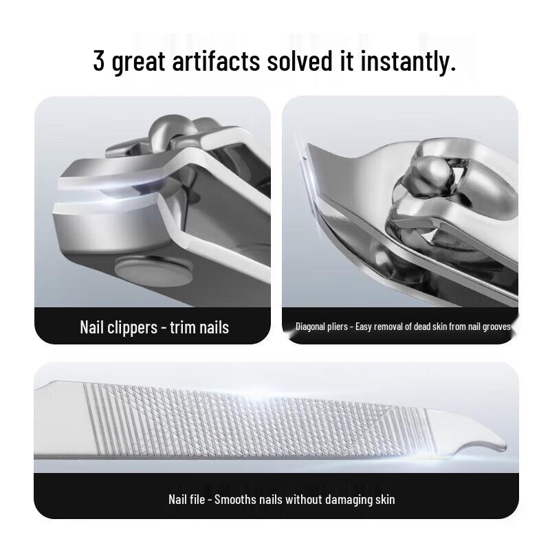 THREE SEVEN Nail Clipper Set