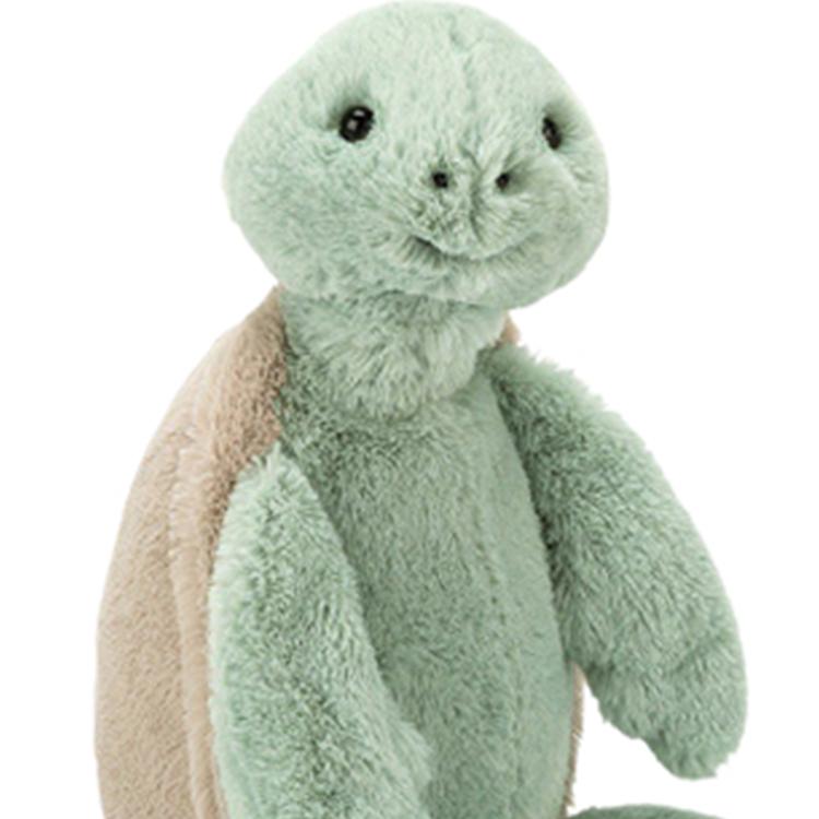 JELLYCAT Amphibious & Crawling Series Shy Turtle Soft Doll Plush Doll 18cm/31cm Height