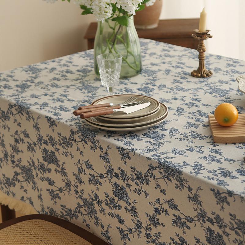 Tablecloth Coffee Table High-end Light Luxury Wind Waterproof, Oil-proof and Non-slip Rectangular Dining Table Cloth Modern Tablecloth