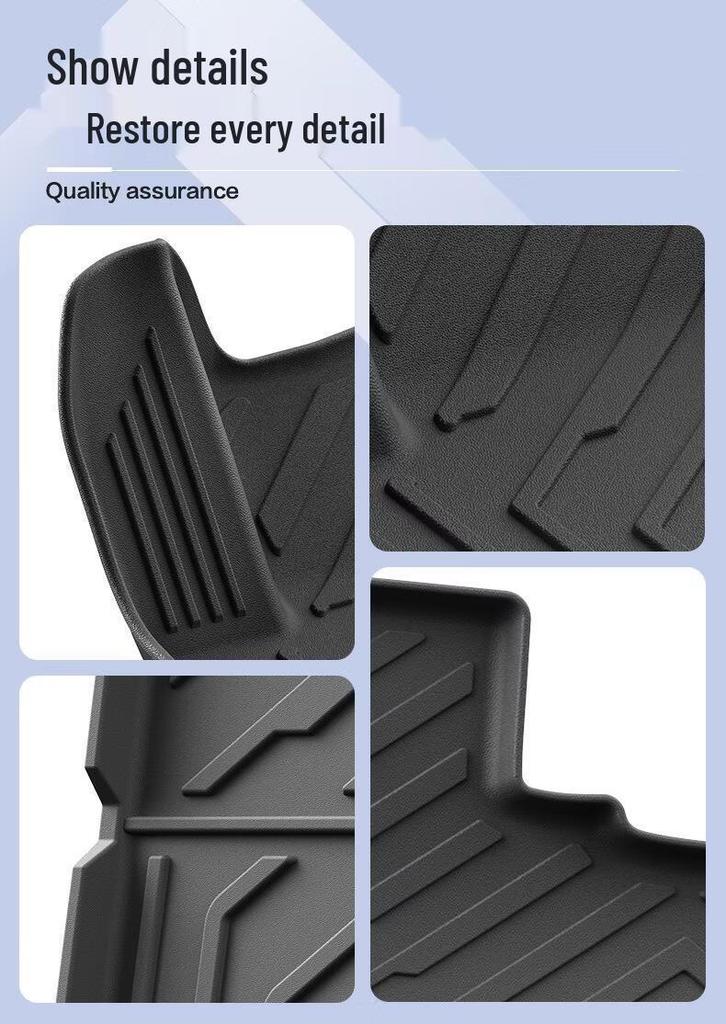 Premium TPE Foot Mats for Cadillac ATS: High-Density, Vehicle-Specific, Safe for Mother & Baby