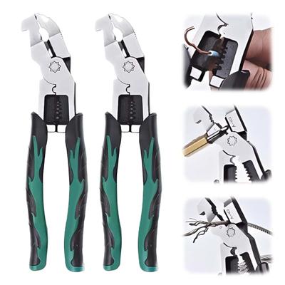 1/2 szt. Szczypce do cięcia drutu z ergonomicznym antypoślizgowym uchwytem, ze stali wysokowęglowej, wielofunkcyjne, przemysłowe narzędzie ręczne