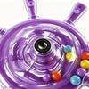 Interactive Parrot Rotating Windmill Toy Bird Cage Toy For Parrots Rotating Treat Dispenser For Mental Stimulation Entertainment