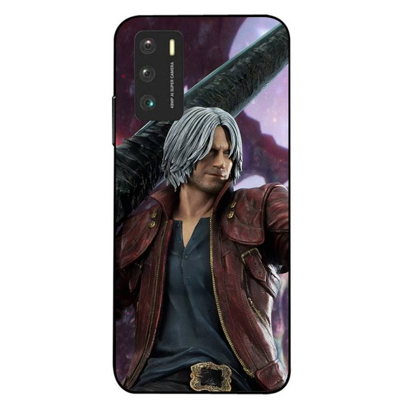 Cool Devil Game Phone Case For Xiaomi Mi 8 Lite 9 SE 10 10T Pro Mi 11 For Mi Series Black Silicone Soft Shell Cover