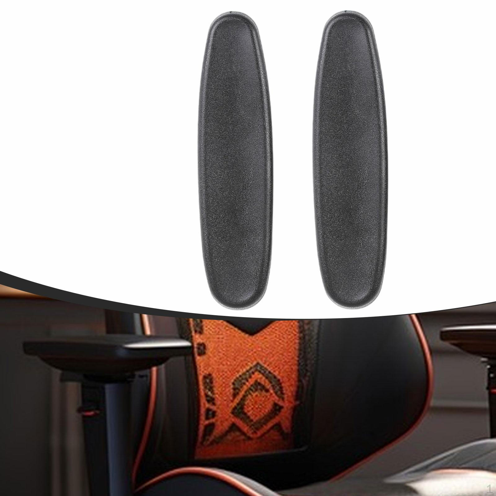 

2 шт. Подушки подлокотников офисного кресла Подлокотник с монтажными отверстиями Универсальный Удобный Запасной