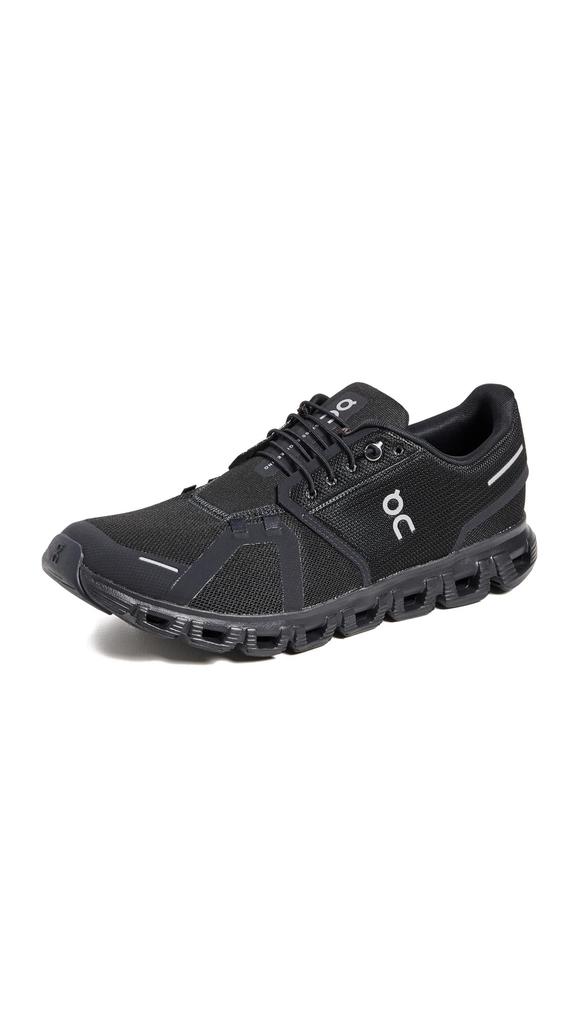 On Cloud 6 Running Size Men's Shoes, Black, 26.5cm
